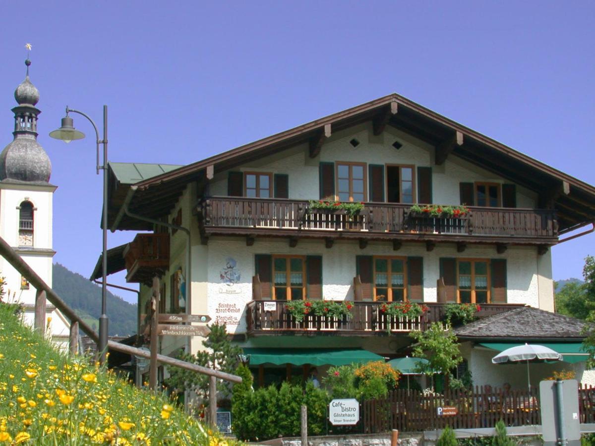 Ferienwohnung Im Gaestehaus Sieger-Brandner Ramsau bei Berchtesgaden Exterior foto